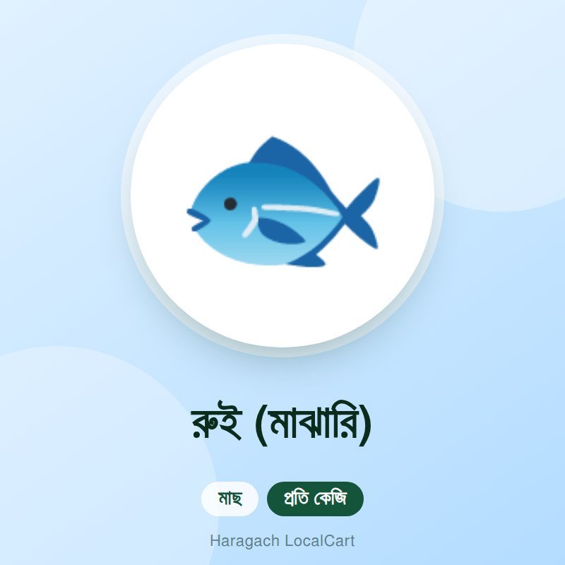 রুই (মাঝারি)