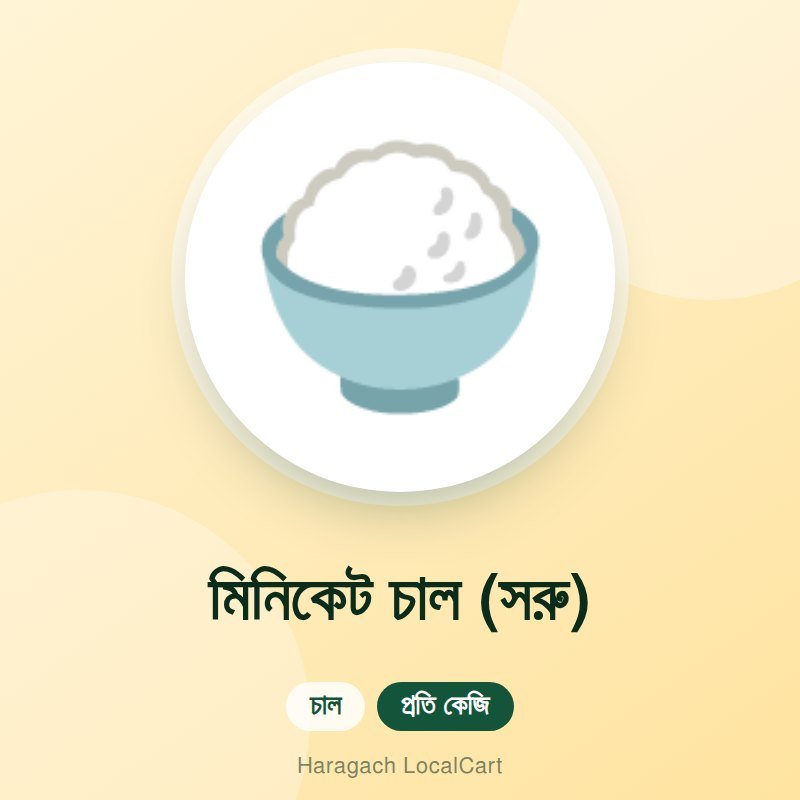 মিনিকেট চাল (সরু)